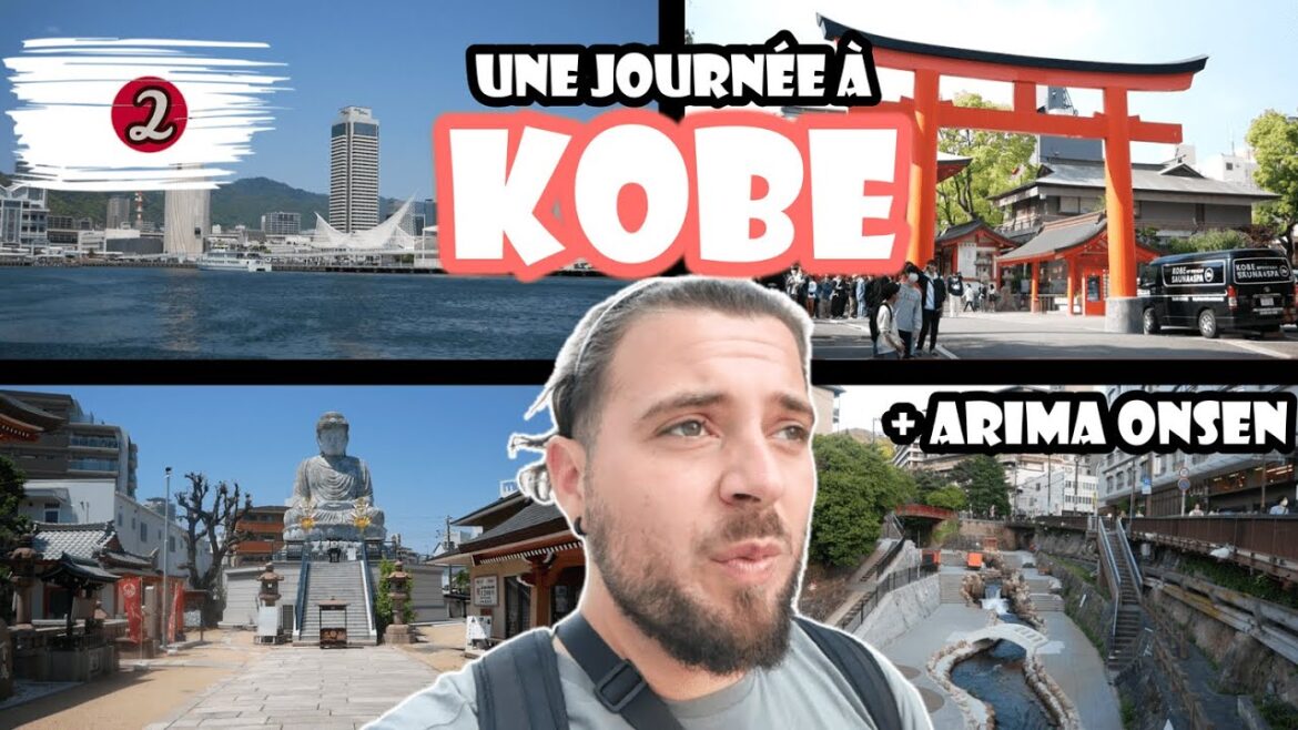 KOBE, UNE VILLE ATTACHANTE ET PLEINE D'INTÉRÊTS + ARIMA ONSEN [ VLOG JAPON #2]