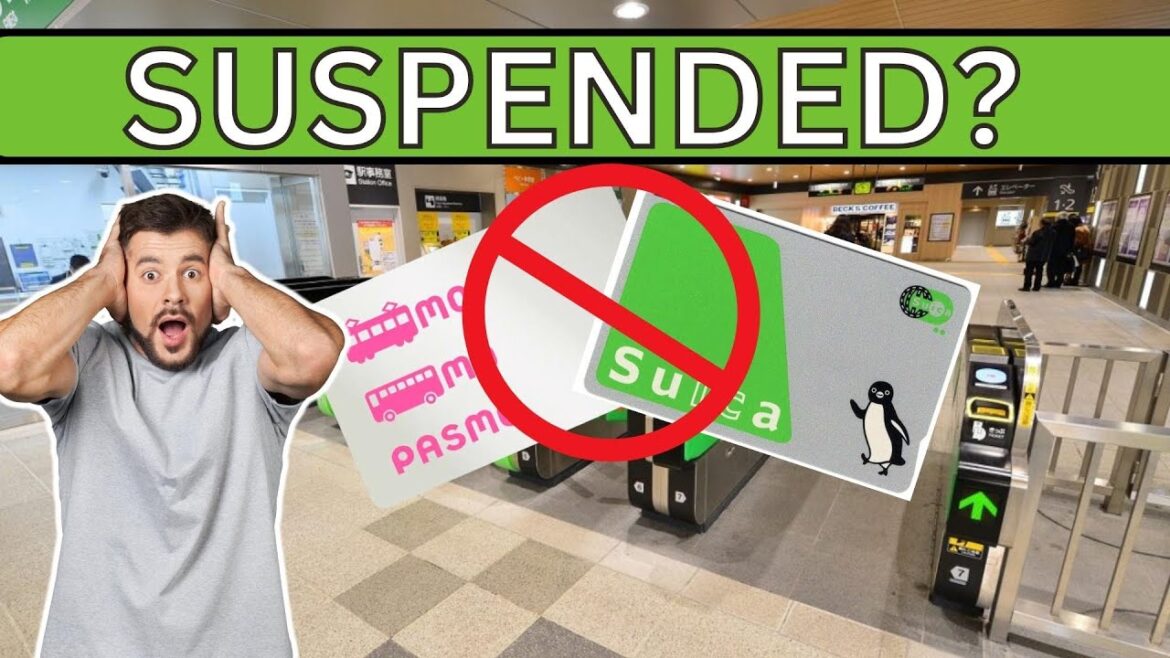 Japan Suica & Pasmo Suspended! | Except for??