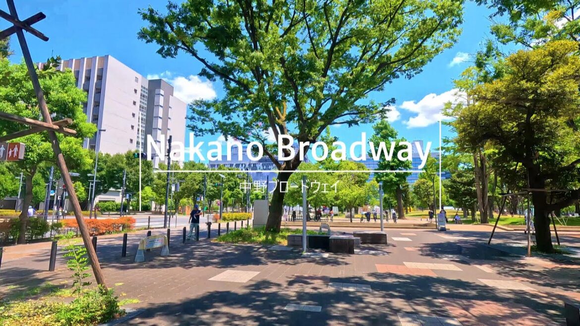 Tokyo Nakano Walking Tour -4K- Nakano Broadway