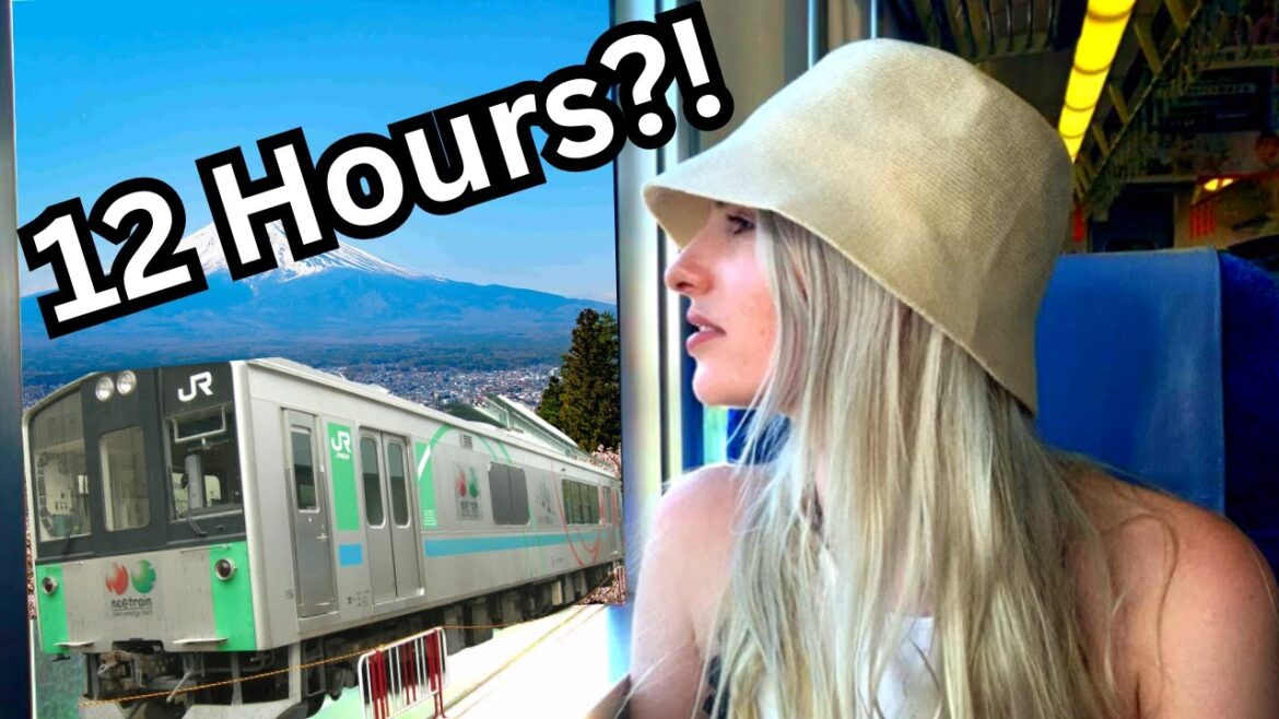 Top 10 Things to Do on a Train || Japanese Budget Train Trip