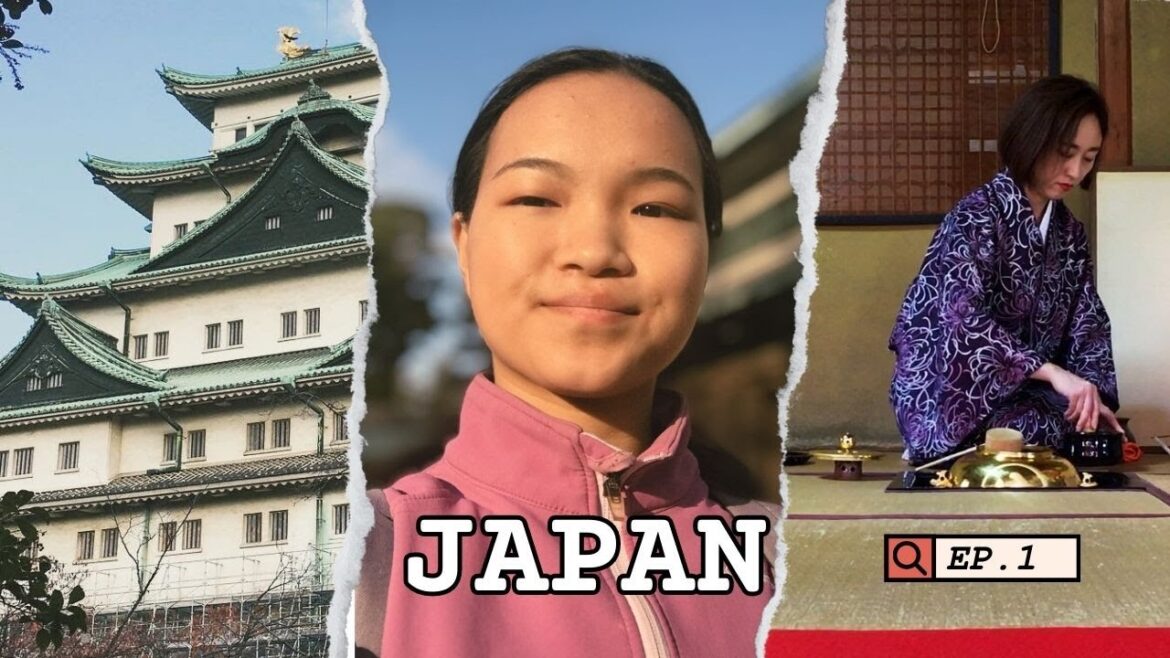 I went to Japan! - Nagoya Castle, Tea Ceremony, Motorikyu Niji Castle (Japan travel vlog ep. 1)