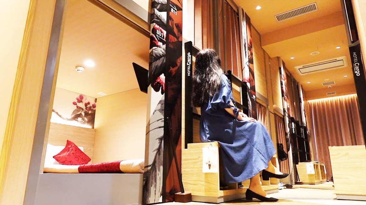 Women-Only Floors|Osaka’s Japanese-Style Capsule Hotel 🤗Hotel Cargo Shinsaibashi🥰Travel Vlog Women-Only Floors|Osaka's Japanese-Style Capsule Hotel 🤗Hotel Cargo Shinsaibashi🥰Travel Vlog