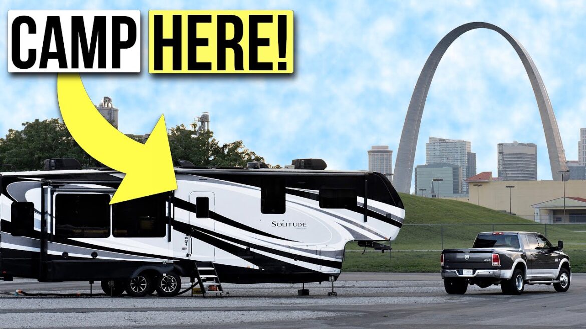 How To Camp Next To The St. Louis Arch