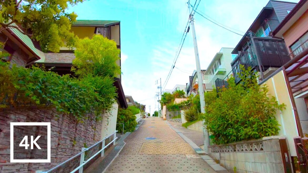 Japan 4K Walking Tour - Modern Japanese Houses | Residential Walking Tour in Nagoya [4K/60fps]