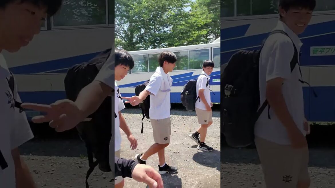 春日部高校ラグビー部が菅平から巣立ちました🐤