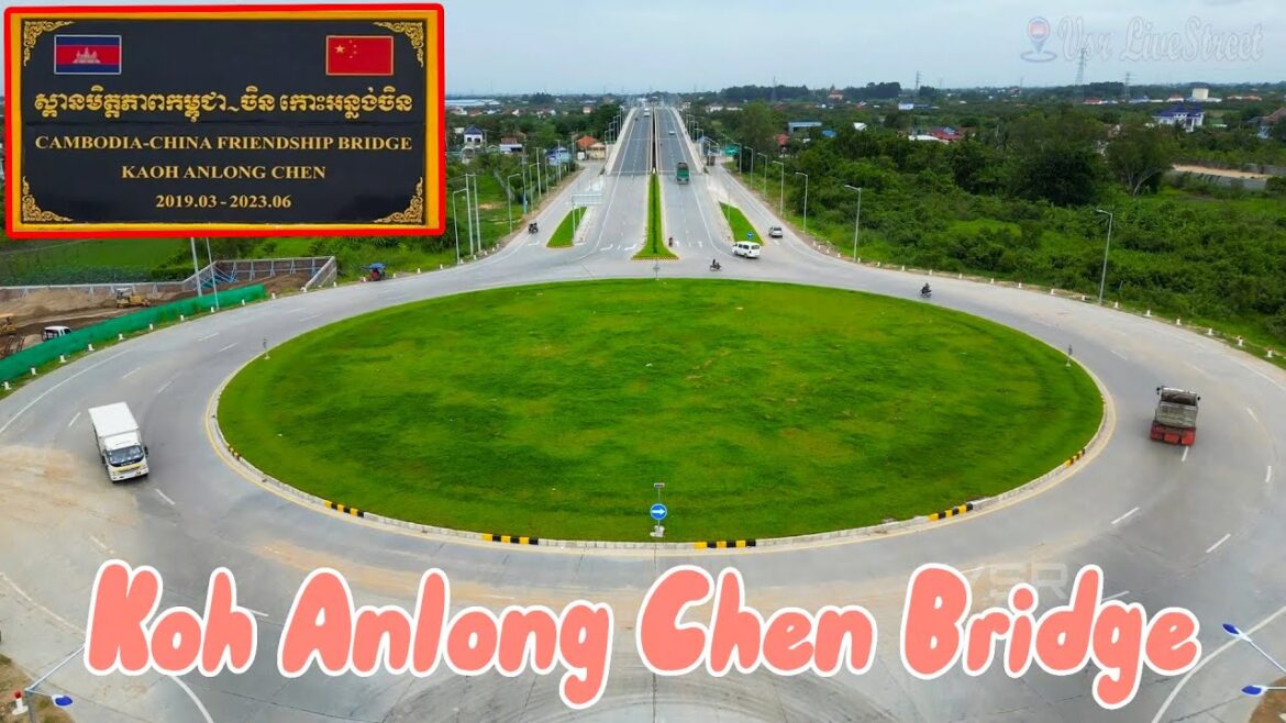 Phnom Penh To Countryside Street Touring From Phnom Penh To Koh Anlong Chen Part Of 3rd Ring Road