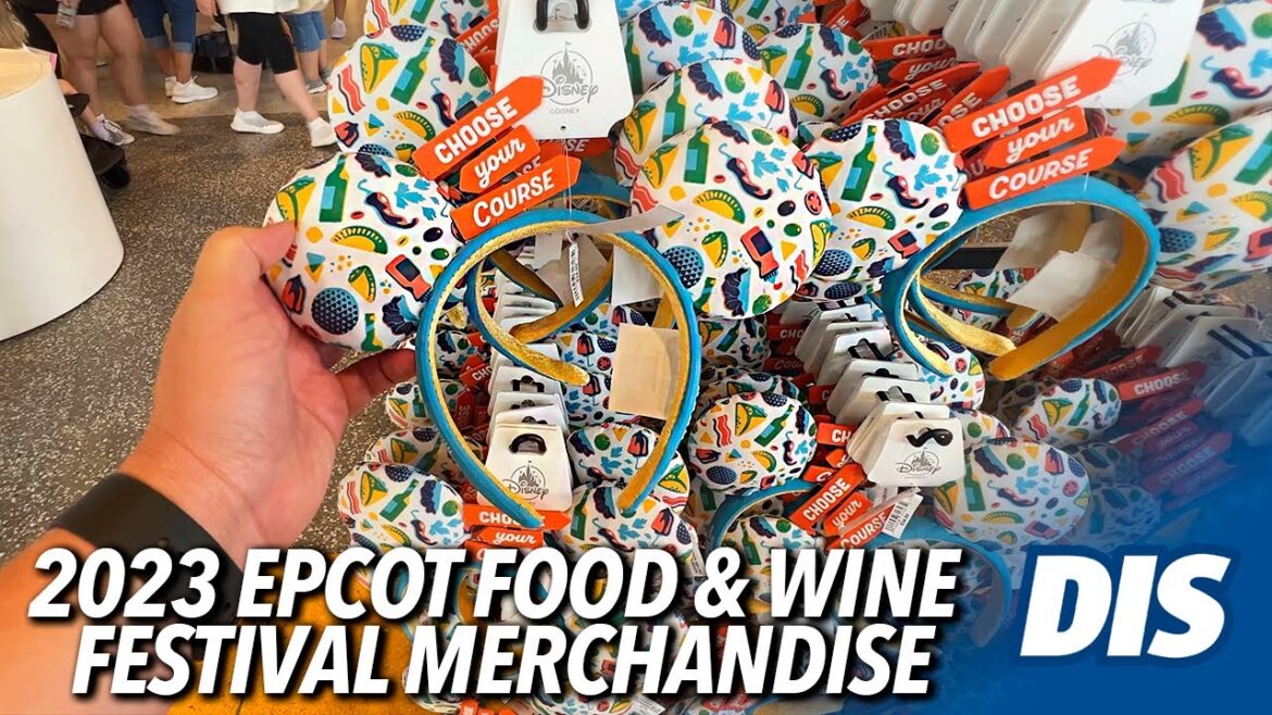 Checking Out All the 2023 Epcot International Food & Wine Festival Merchandise Checking Out All the 2023 Epcot International Food & Wine Festival Merchandise