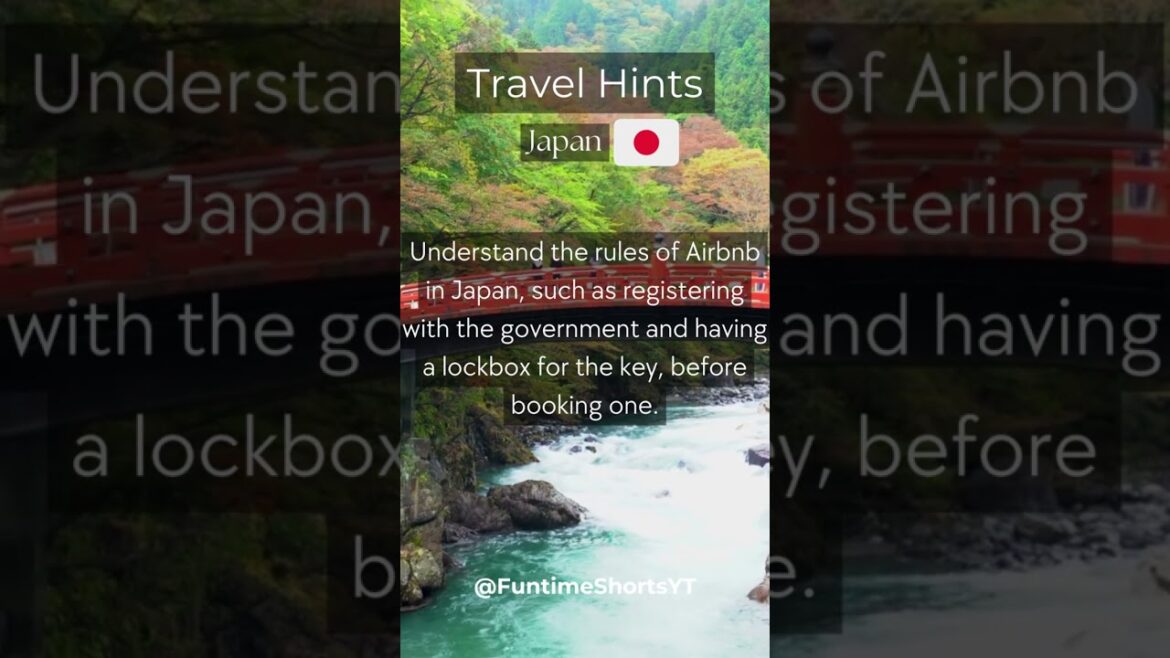 Travel Hints - Japan #29