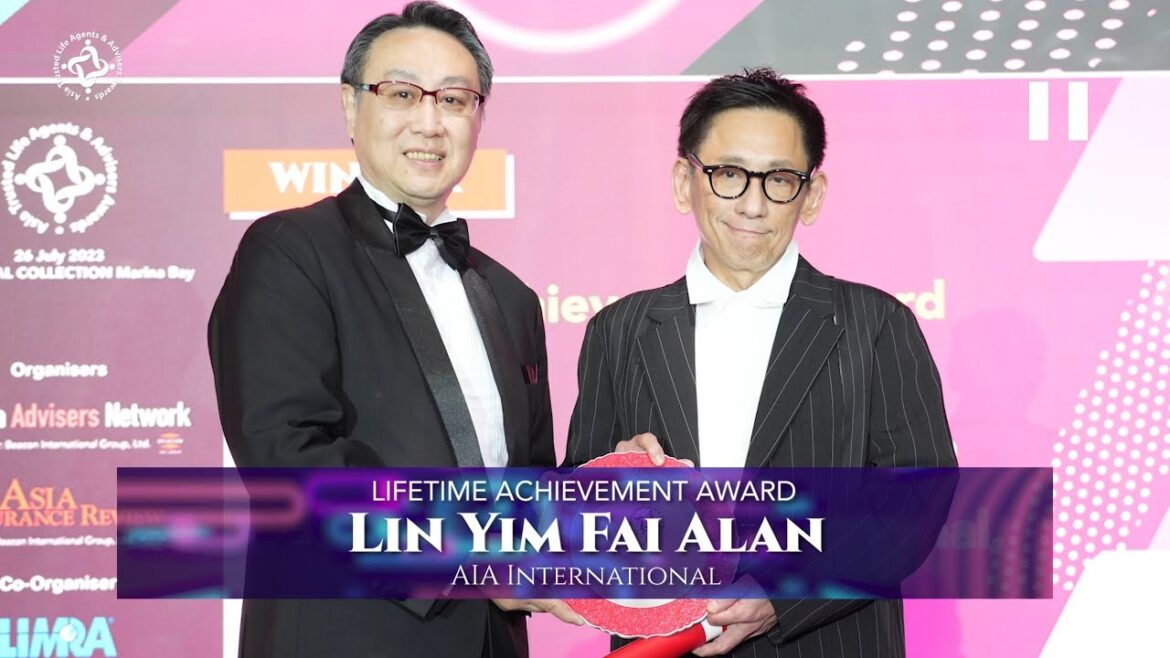 Lifetime Achievement Award 2023 – Lin Yim Fai Alan, AIA International Lifetime Achievement Award 2023 - Lin Yim Fai Alan, AIA International