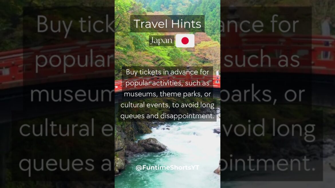Travel Hints - Japan #25