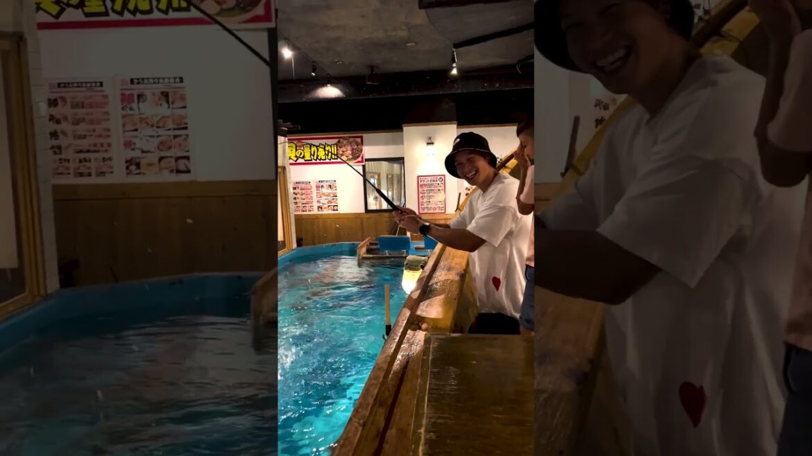 Catch Your Fish at This Restaurant in Japan!