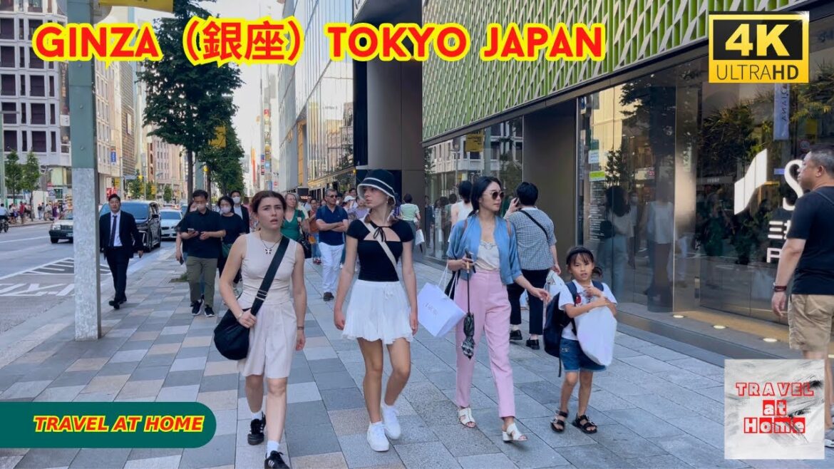 4k hdr japan travel | Walk in Ginza(銀座)Tokyo Japan | Relaxing Natural City ambience 4k hdr japan travel | Walk in Ginza(銀座)Tokyo Japan | Relaxing Natural City ambience