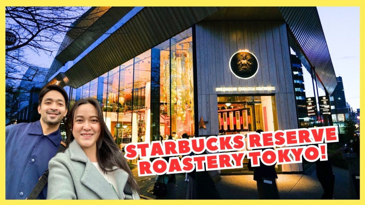 One of the Biggest Starbucks in the World! | Starbucks Reserve Roastery Tokyo I Virtual Tour