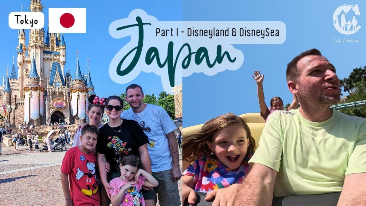 Kids Lifetime Adventure to Disneyland & DisneySea - Tokyo 🇯🇵 (Part 1/4)