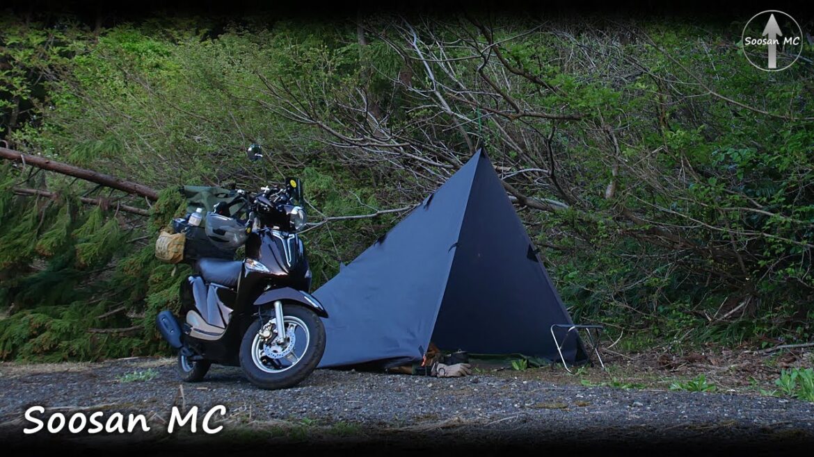 [MotoCamp] Unplanned Scooter Tour: Wild Camping in the Heart of Nature in Japan [#2]