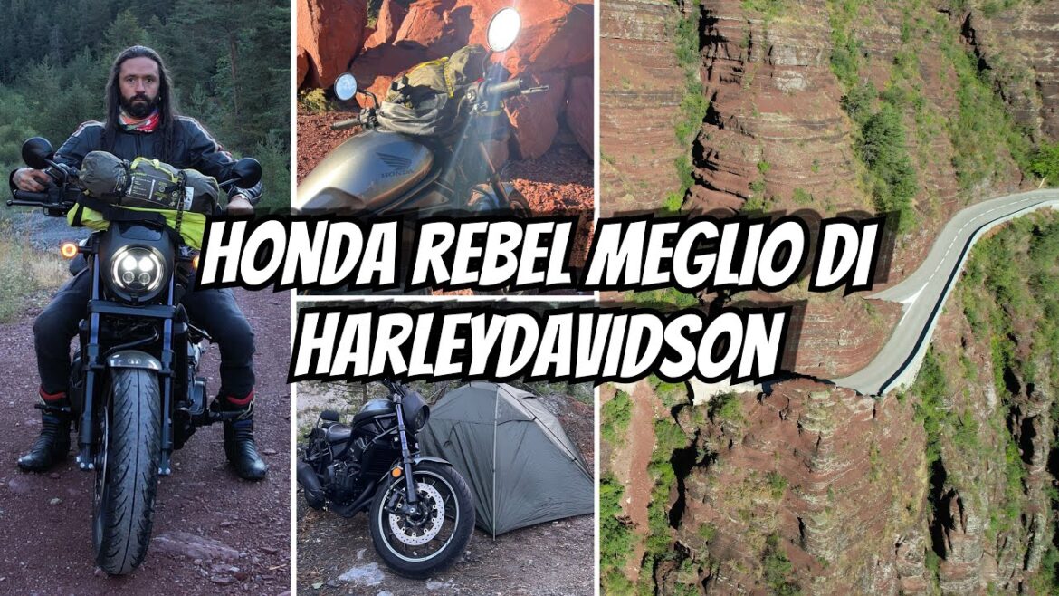 Attraverso i Canyon più belli d’Europa con Rebel 1100 DCT, Honda meglio di  Harley-Davidson