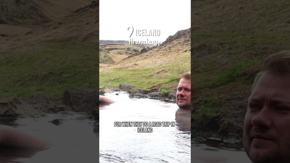 🤫 The Best Hidden Hot Spring in Iceland | Hrunalaug Hot Spring | Iceland Itinerary