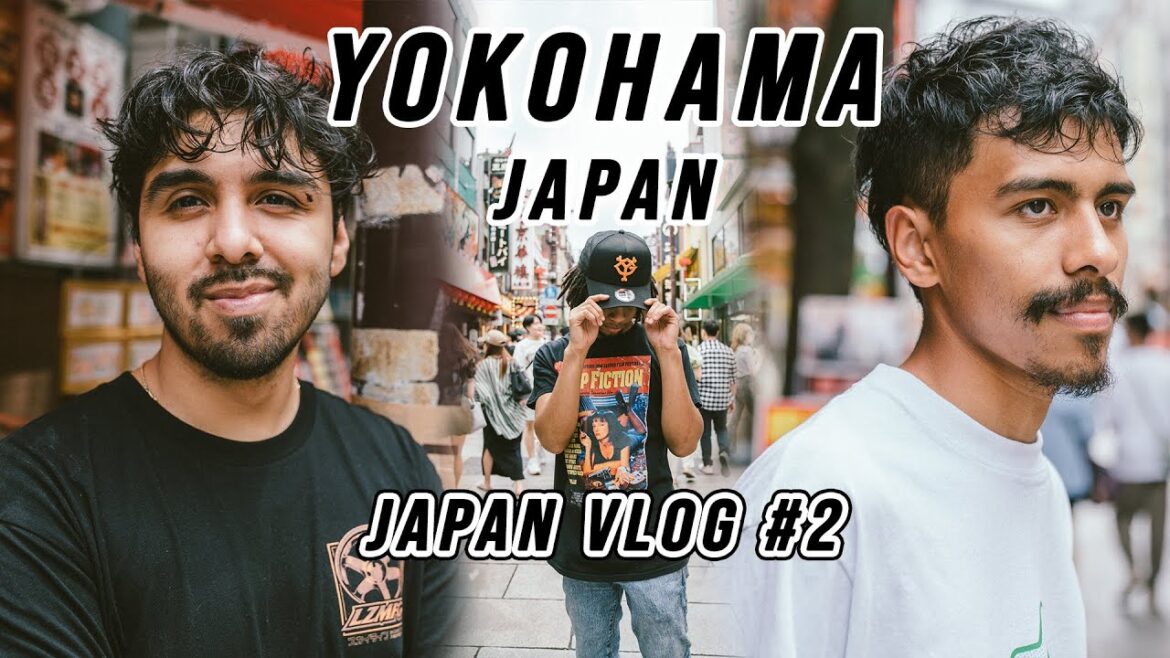 Exploring Yokohama Japan - JAPAN VLOG #2