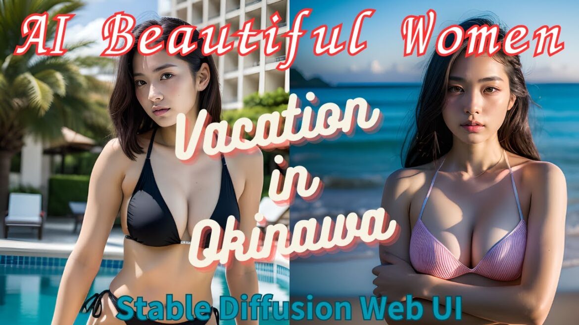 AI Beautiful Woman 2 (Vacation in Okinawa)