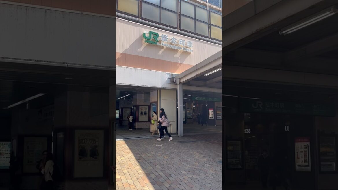 📍JR Sakuragicho Station in Yokohama, Kanagawa 🇯🇵 #shorts