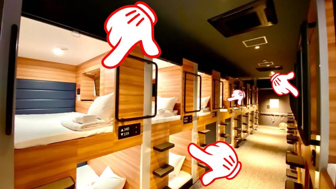 Tokyo’s Cleanest Capsule Hotel with Sauna ♨️😴🛏 Smart Stay SHIZUKU UENO🇯🇵 Japan