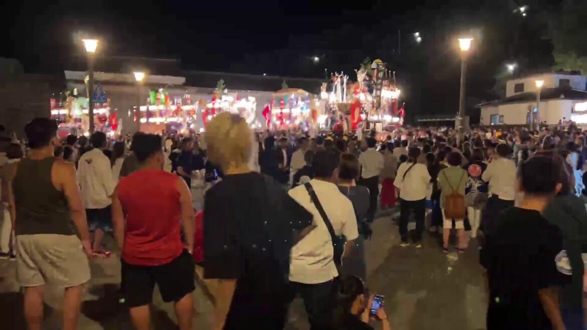 北海道 江差 姥神大神宮渡御祭 下町巡業③ 2023.8.10