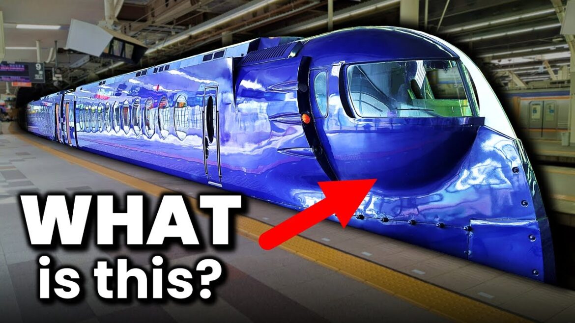 Riding Japan’s Bizarre SPACESHIP Train to Kansai Airport!