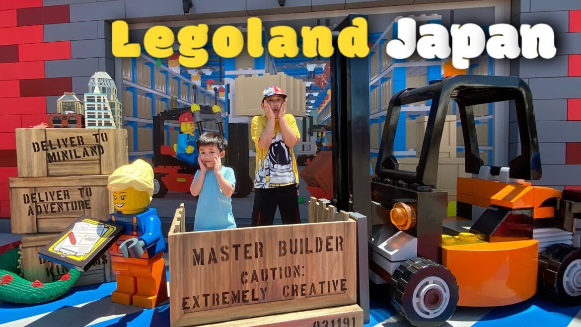 Trip to LEGOLAND Japan! Family Fun Amusement Park for Kids!