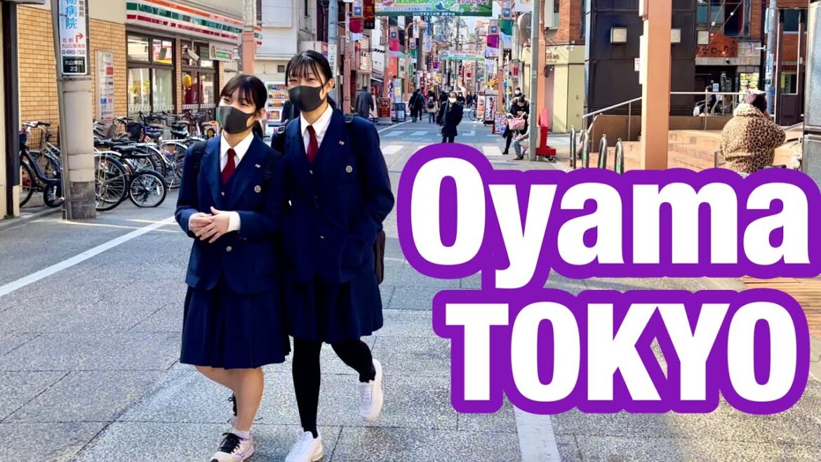 [JAPAN/TOKYO]Oyama walking scenery