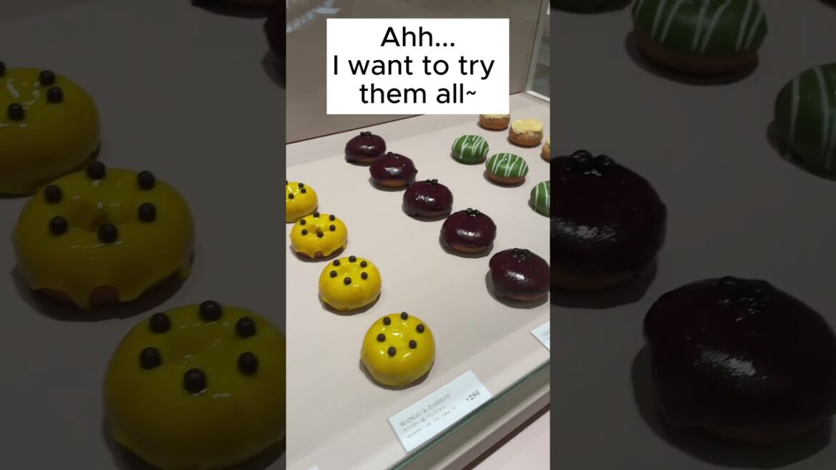 Solo Travel Vlog- What I Ate in Japan: Mini Donuts at Hakata Fukuoka Station |日本 福岡 博多駅 #shorts 2/5