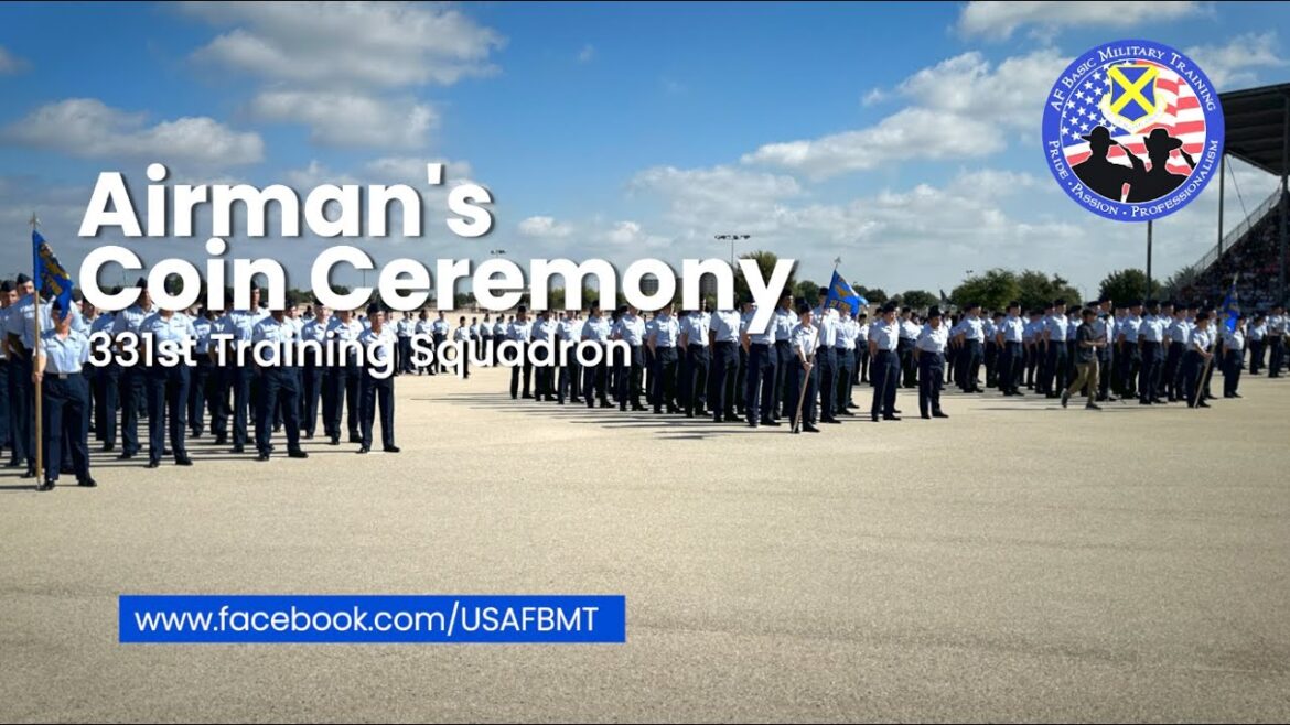 331st Training Squadron Airman’s Coin and Retreat Ceremony — August 9, 2023 331st Training Squadron Airman's Coin and Retreat Ceremony -- August 9, 2023