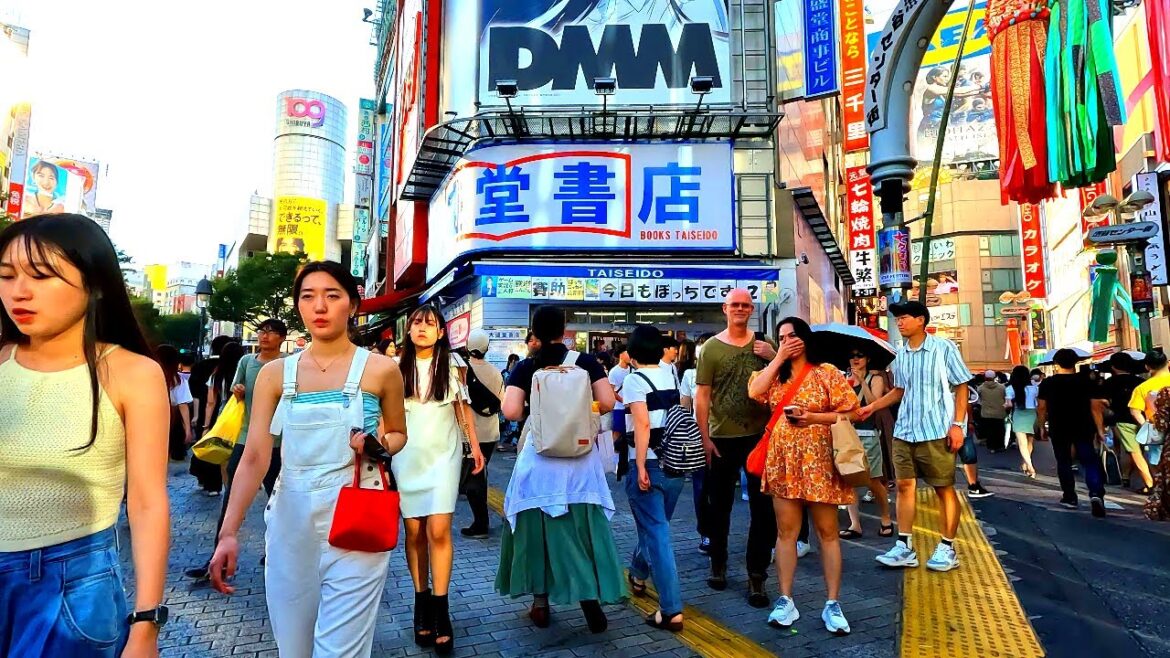 【4K60】 Walk in Shibuya  Tokyo japan | 真夏の渋谷を散歩！【2023年8月】