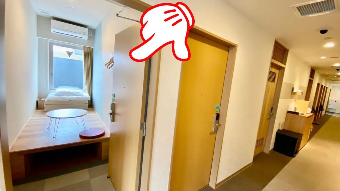 Kyoto’s Completely Private Capsule Hotel😴🛌 THE POCKET HOTEL KYOTO KARASUMA GOJO🇯🇵Japan Travel