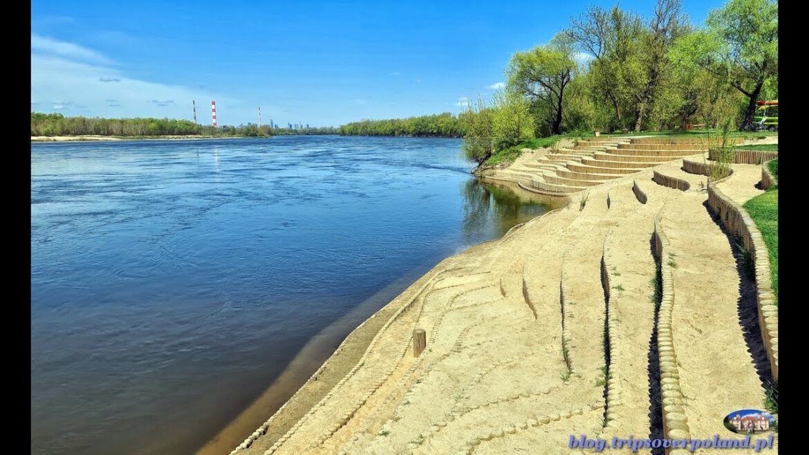 Plaża Romantyczna w Warszawie (4K/UHD)