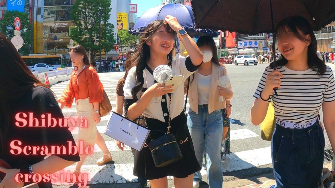 Shibuya Crossing Tokyo walking tour.  【4K】8.2023-3 Shibuya Crossing Tokyo walking tour.  【4K】8.2023-3