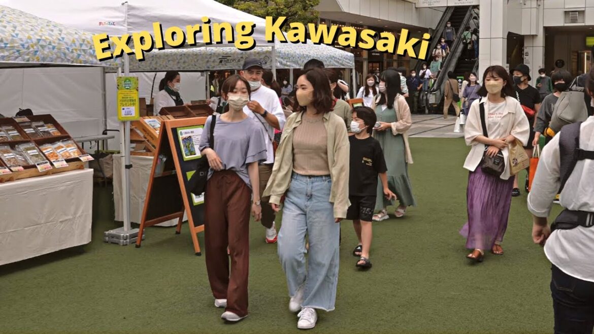 Exploring Kawasaki a really dynamic Town 20 min from Tokyo