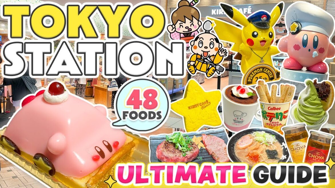 Tokyo Station Food & Shopping Perfect Guide by Japanese / Japan Travel Vlog