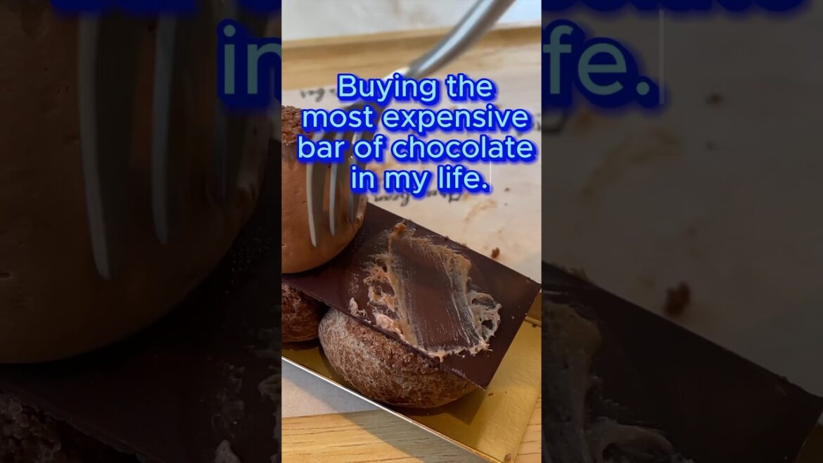 Solo Travel Vlog- Cafes to Visit in Japan (Part 2): Most Expensive Chocolate Bar 日本 九州 福岡 #shorts