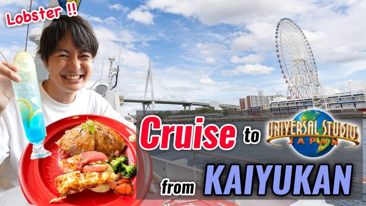 Osaka Cruise to Universal Studios Japan from Kaiyukan, Universal City Walk Restaurant Guide Ep. 415