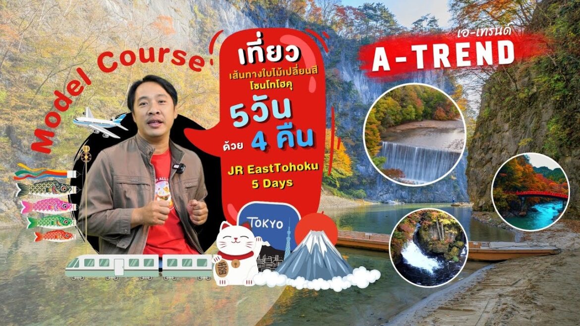 Model Course เที่ยวเส้นทางใบไม้เปลี่ยนสีโซนโทโฮคุ 5 วัน 4 คืน ด้วย JR East Tohoku 5 Days Model Course เที่ยวเส้นทางใบไม้เปลี่ยนสีโซนโทโฮคุ 5 วัน 4 คืน ด้วย JR East Tohoku 5 Days