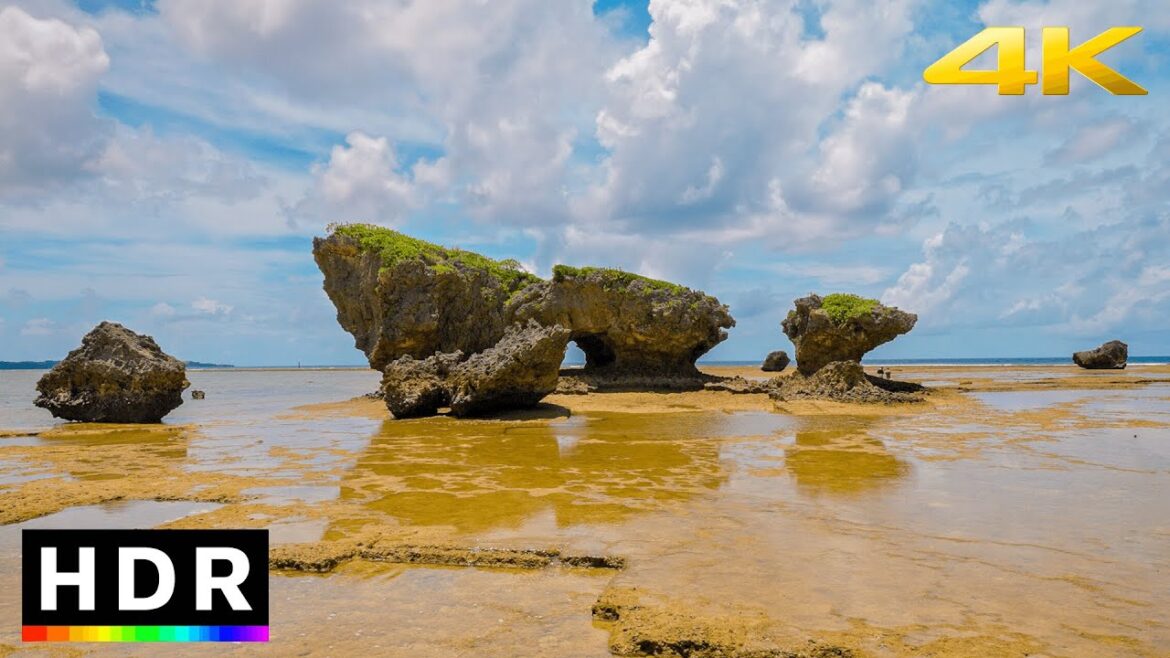 Okinawa’s Hidden Gem: A Peaceful Walk through Cape Maeda’s Reefs & Beaches // 4K HDR Okinawa’s Hidden Gem: A Peaceful Walk through Cape Maeda’s Reefs & Beaches // 4K HDR