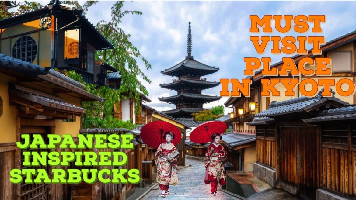 Visiting the Famous Starbucks in Kyoto, Japan / Kyoto Travel Part 2. #japan #explore #travel