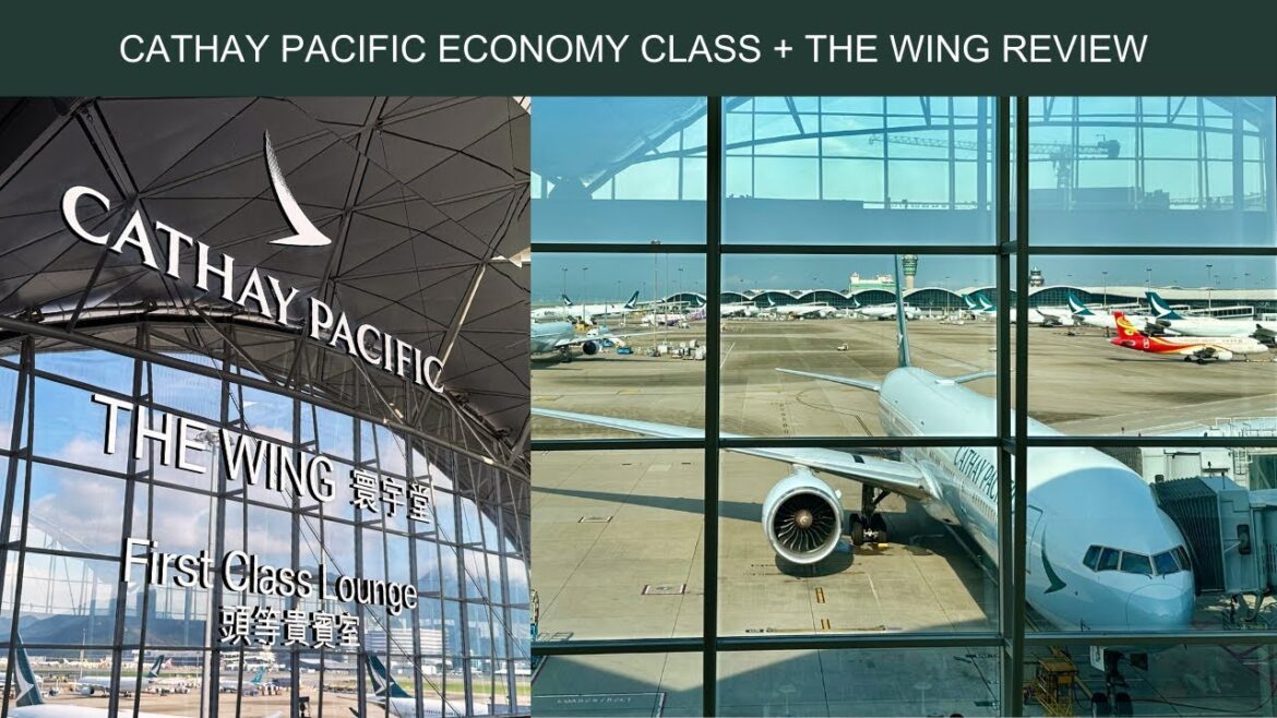 TRIP REPORT | CATHAY PACIFIC The Wing First lounge! Airbus A350-900 (Economy) | Singapore to Taipei TRIP REPORT | CATHAY PACIFIC The Wing First lounge! Airbus A350-900 (Economy) | Singapore to Taipei