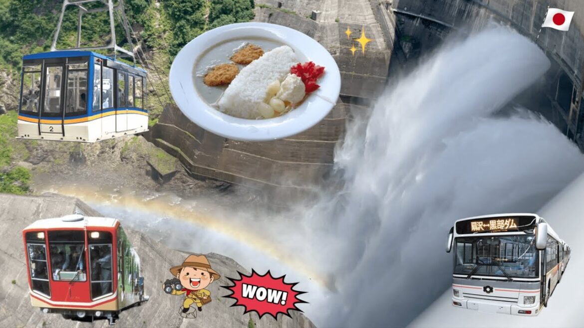 富山県の立山駅からアルペンルートで黒部ダム観光して扇沢まで行ってきた【旅2日目】(4K対応) 富山県の立山駅からアルペンルートで黒部ダム観光して扇沢まで行ってきた【旅2日目】(4K対応)