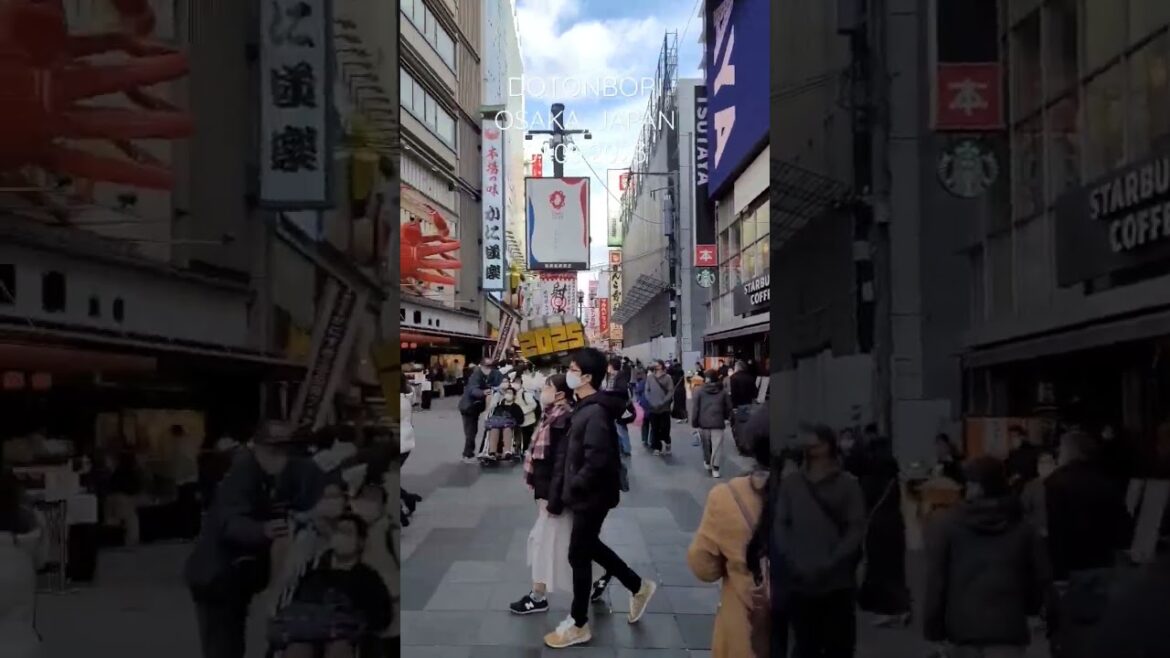 DOTONBORI | OSAKA, JAPAN | 01.05.2023 #japan #pinoy #travel #osaka #dotonbori #2023