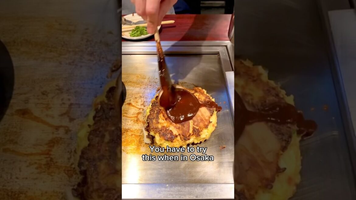 Iconic Osaka Food to Eat #short #shorts