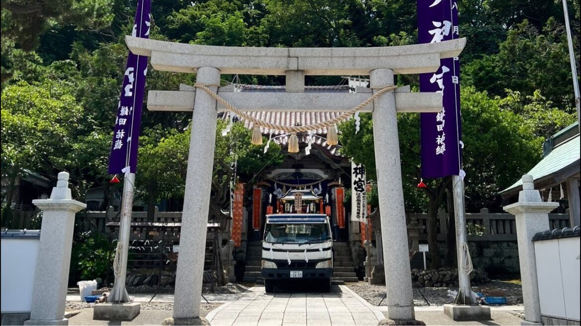 北海道 江差 姥神大神宮渡御祭 下町巡行① 2023.8.10 北海道 江差 姥神大神宮渡御祭 下町巡行① 2023.8.10