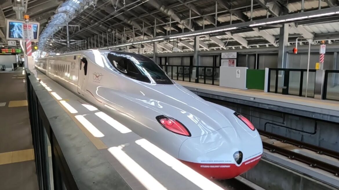 RELAY KAMOME 하카타 - 사가 타케오온센 - 신칸센 카모메 환승 - 우레시노온센역 열차 영상