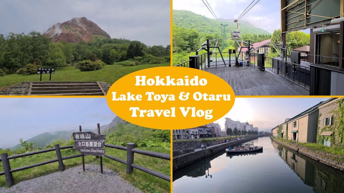 Travel Vlog | Hokkaido | Lake Toya (洞爺湖) and Otaru (小樽市) | Day 4