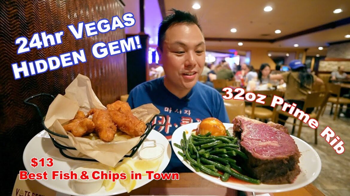 Great Value Vegas Meal | 32oz Prime Rib and the Best Fish & Chips in town! …at Ellis Island Great Value Vegas Meal | 32oz Prime Rib and the Best Fish & Chips in town! ...at Ellis Island